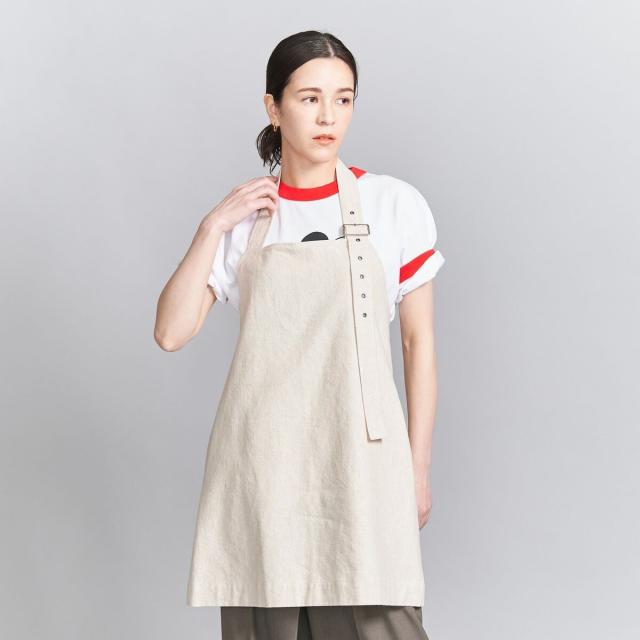 ビューティー＆ユース ユナイテッドアローズ（BEAUTY&YOUTH）/麻コットン エプロンチュニック/ベージュの通販は