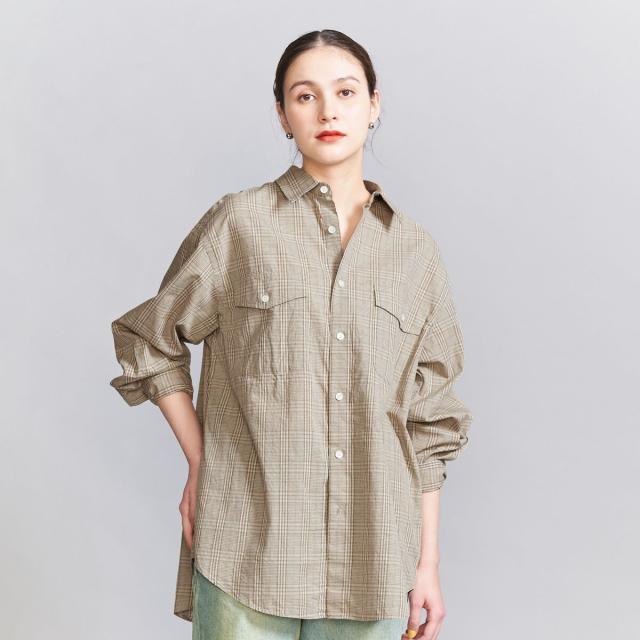 TKM✨h beauty&youth チェック　ユナイテッドアローズ UNITED ARROWS ユナイテッドアローズ H BEAUTY&YOUTH カシミヤ混