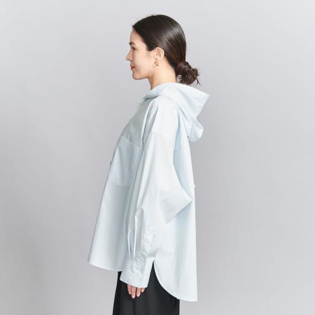 beauty&youth ブラウス シャツ フード ボリュームシャツ BEAUTY＆YOUTH UNITED ARROWS ブラウス シャツ フード