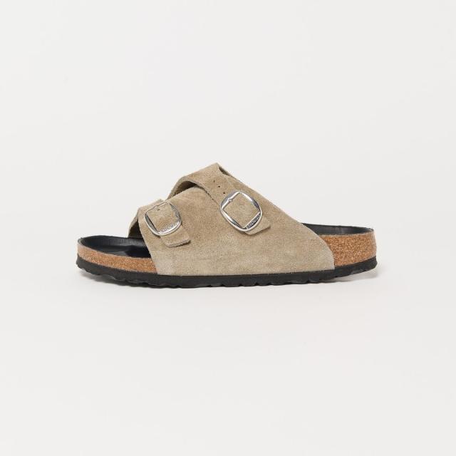 靴 BIRKENSTOCK for BEAUTY&YOUTH ZURICH BIRKENSTOCK Zürich Tech Suede Leather Regular Black 1026763