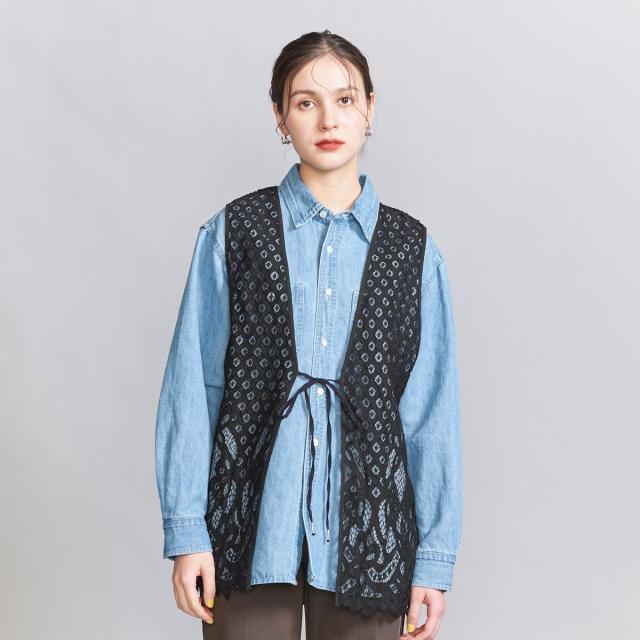 【NEW】ビューティー＆ユース ユナイテッドアローズ（BEAUTY&YOUTH）/ナイロンレース ベスト −2WAY−の通販は 11,990円