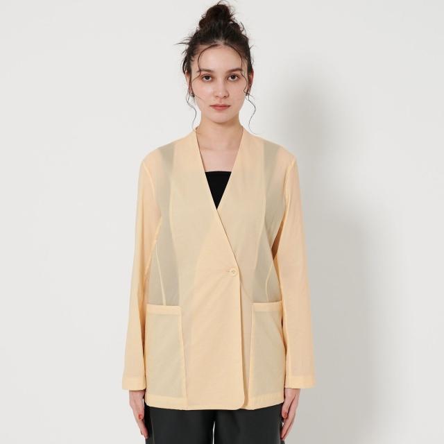 BEAUTY&YOUTH シアーノーカラージャケット ビューティー＆ユース ユナイテッドアローズ（BEAUTY&YOUTH