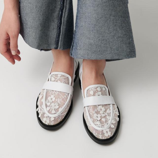 ビューティー＆ユース ユナイテッドアローズ（BEAUTY&YOUTH）/＜mollini＞FLOLA メッシュ ローファー