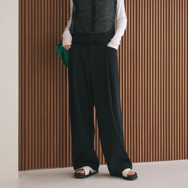 ビューティー＆ユース ユナイテッドアローズ（BEAUTY&YOUTH）/ポリエステルブレンド ツイルバックゴムパンツ_7