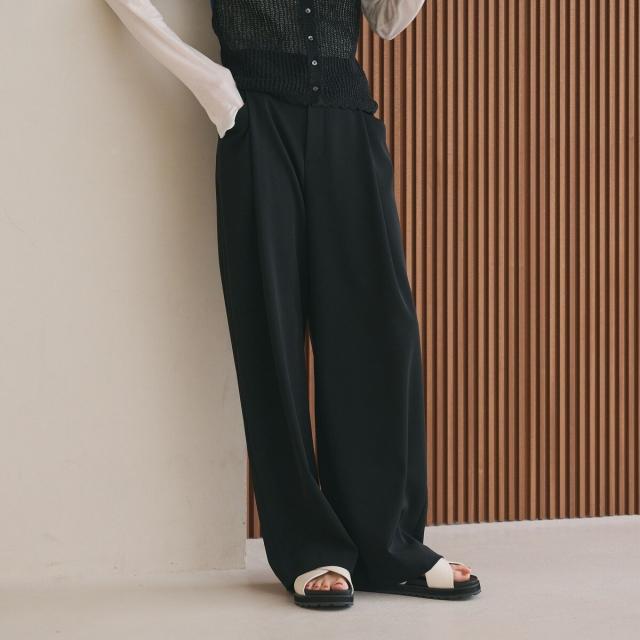 ビューティー＆ユース ユナイテッドアローズ（BEAUTY&YOUTH）/ポリエステルブレンド ツイルバックゴムパンツ_9