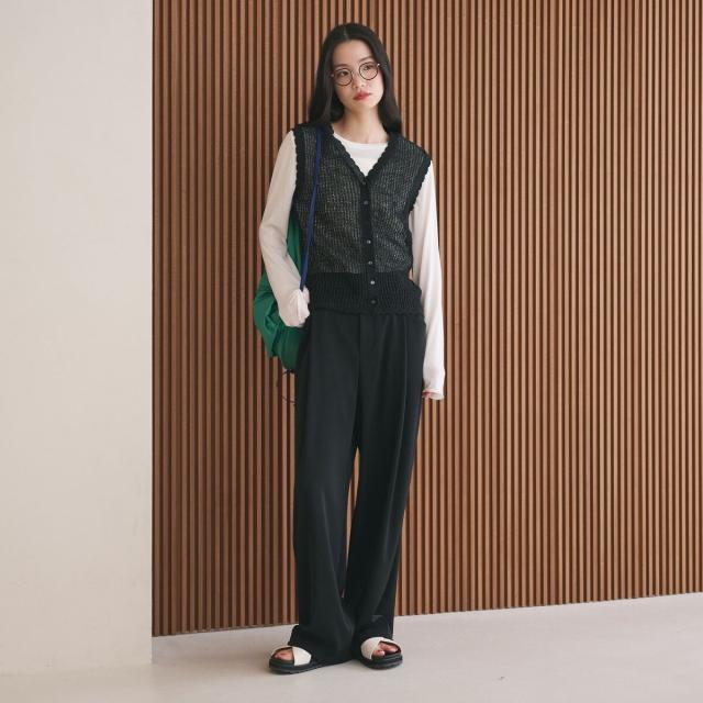 ビューティー＆ユース ユナイテッドアローズ（BEAUTY&YOUTH）/ポリエステルブレンド ツイルバックゴムパンツ_10