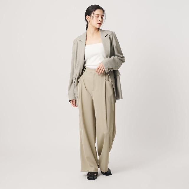 ビューティー＆ユース ユナイテッドアローズ（BEAUTY&YOUTH）/ポリエステルブレンド ツイルバックゴムパンツ_13