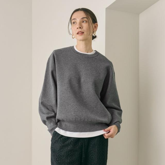 ビューティー＆ユース ユナイテッドアローズ（BEAUTY&YOUTH）/ポリエステルブレンド ミラノリブ プルオーバー