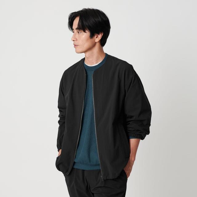 ビューティー＆ユース ユナイテッドアローズ（BEAUTY&YOUTH）/360°MASTER クルー ジップジャケット −セットアップ対応 ストレッチ ウ…