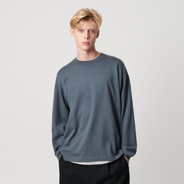 ビューティー＆ユース ユナイテッドアローズ（BEAUTY&YOUTH）/コットン カシミヤ ブレンド ロングスリーブ Tシャツ