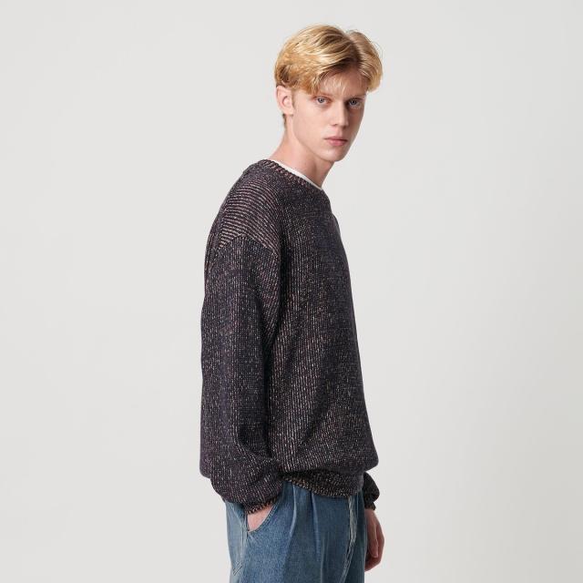 ビューティー＆ユース ユナイテッドアローズ（BEAUTY&YOUTH）/VIBRENT ブレンド コットン クルーネック ニット