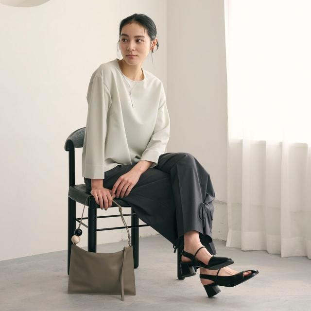 ビューティー＆ユース ユナイテッドアローズ（BEAUTY&YOUTH）/【WEB限定 Wardrobe DAILY MINIMAL】クルーネックブラウス ウォッシャブル_5
