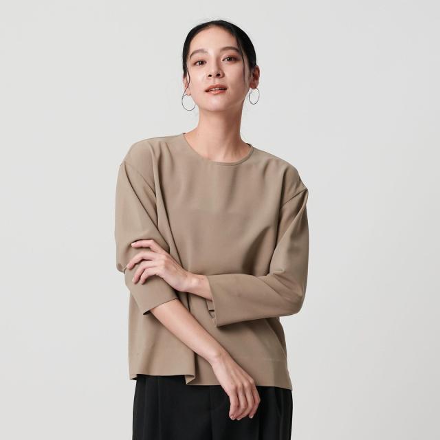 ビューティー＆ユース ユナイテッドアローズ（BEAUTY&YOUTH）/【WEB限定 Wardrobe DAILY MINIMAL】クルーネックブラウス ウォッシャブル_7