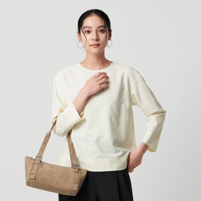 ビューティー＆ユース ユナイテッドアローズ（BEAUTY&YOUTH）/【WEB限定 Wardrobe DAILY MINIMAL】クルーネックブラウス ウォッシャブル_10