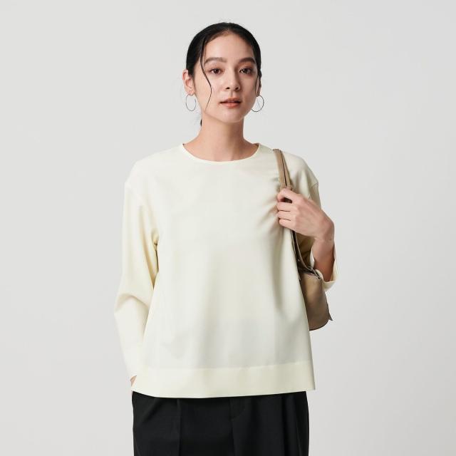 ビューティー＆ユース ユナイテッドアローズ（BEAUTY&YOUTH）/【WEB限定 Wardrobe DAILY MINIMAL】クルーネックブラウス ウォッシャブル_11