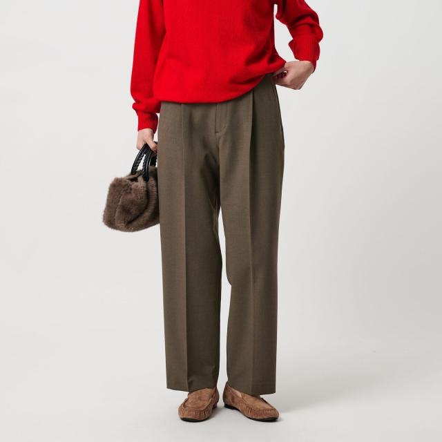 ビューティー＆ユース ユナイテッドアローズ（BEAUTY&YOUTH）/タックテーパードパンツ ウォッシャブル