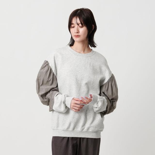 ビューティー＆ユース ユナイテッドアローズ（BEAUTY&YOUTH）/＜dahl’ia＞リメイク パワーショルダー スウェットプルオーバー