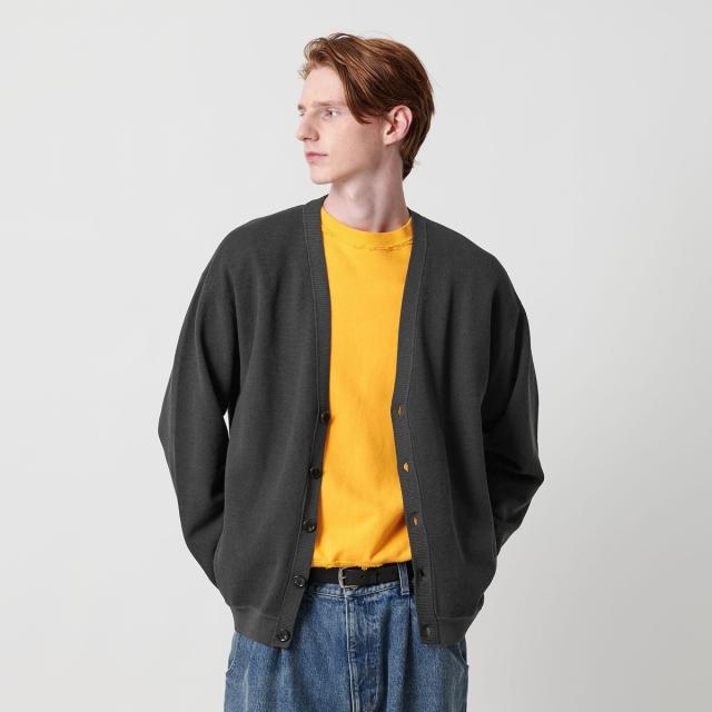 ビューティー＆ユース ユナイテッドアローズ（BEAUTY&YOUTH）/ドロップ ミラノ Vネック カーディガン