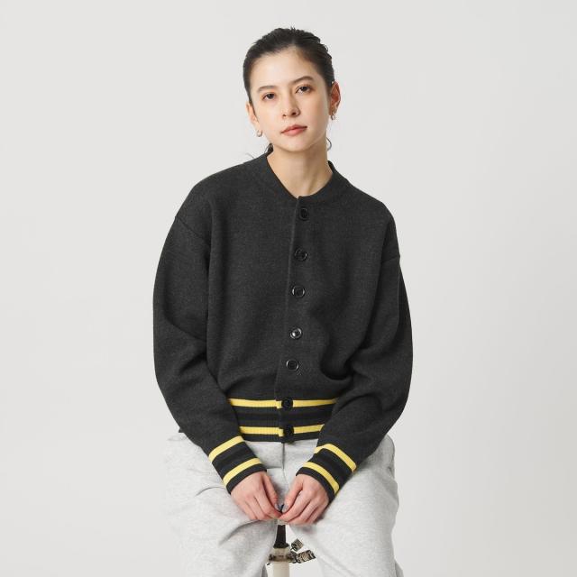 ビューティー＆ユース ユナイテッドアローズ（BEAUTY&YOUTH）/ウールブレンド ラインカーディガン