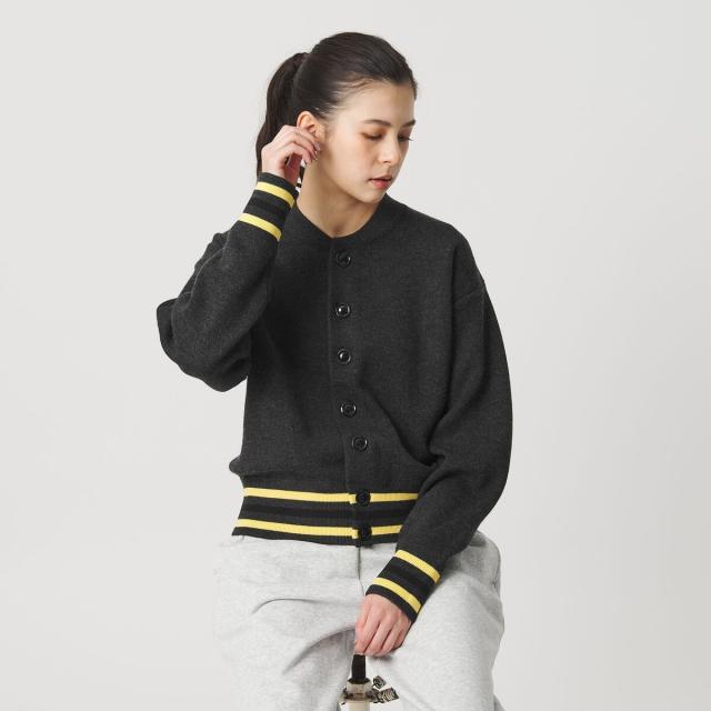 ビューティー＆ユース ユナイテッドアローズ（BEAUTY&YOUTH）/ウールブレンド ラインカーディガン