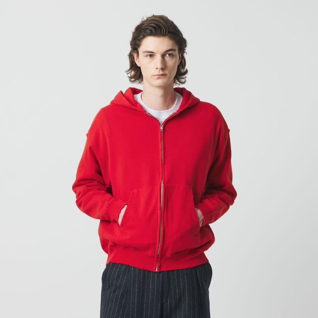 ビューティー＆ユース ユナイテッドアローズ（BEAUTY&YOUTH）/クラッシュ スウェット ジップ フーディ