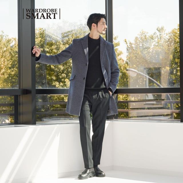 BEAUTY&YOUTH PE メルトン チェスターコート　ブラック　XL ビューティー＆ユース ユナイテッドアローズ（BEAUTY&YOUTH）/【WEB