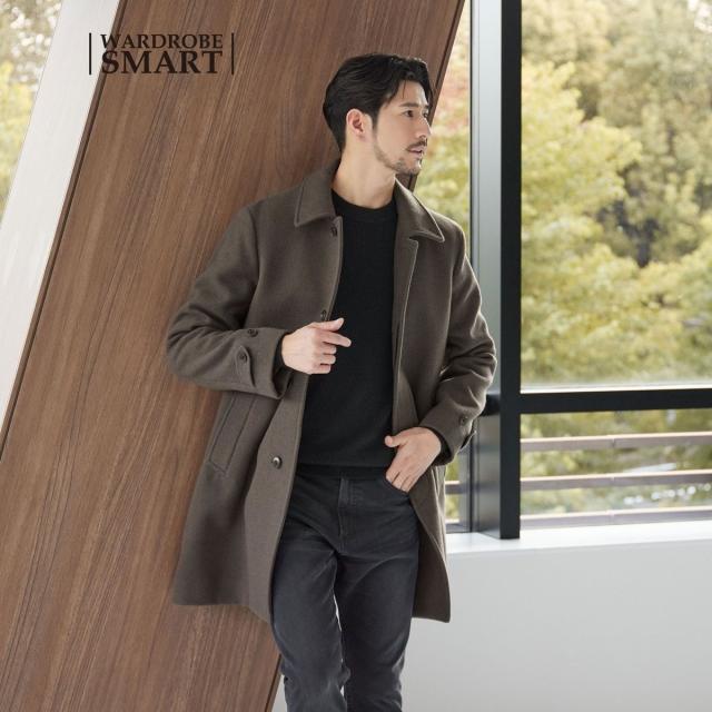 ビューティー＆ユース ユナイテッドアローズ（BEAUTY&YOUTH）/【WEB限定 WARDROBE SMART】PE メルトン バルカラーコート