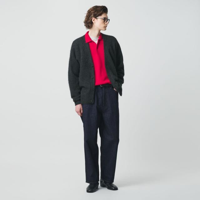 ビューティー＆ユース ユナイテッドアローズ（BEAUTY&YOUTH）/ワンウォッシュ バギー テーパード デニムパンツ