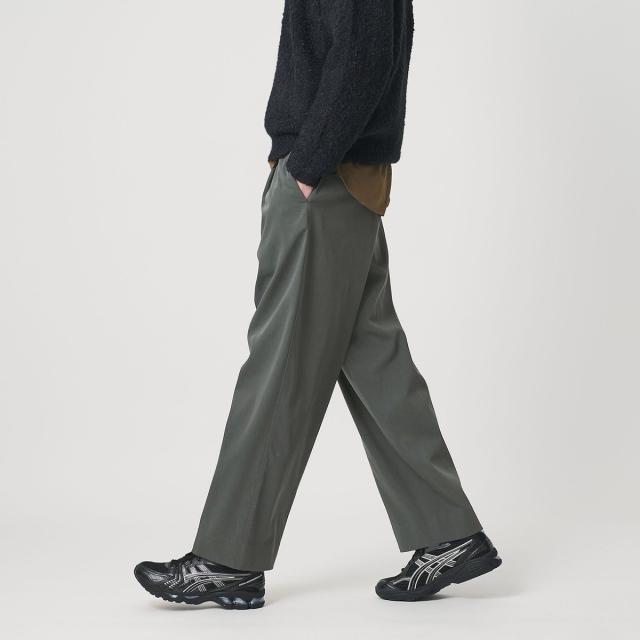 ビューティー＆ユース ユナイテッドアローズ（BEAUTY&YOUTH）/ヴィンテージライク ナイロン 1プリーツ ワイド パンツ NO．9