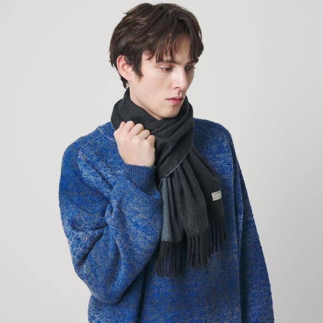 リバーシブルフリンジ マフラー（ビューティー＆ユース ユナイテッド