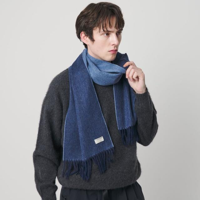 ビューティー＆ユース ユナイテッドアローズ（BEAUTY&YOUTH）/カシミヤ リバーシブル マフラー