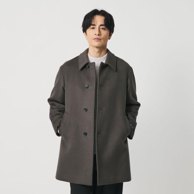 H BEAUTY&YOUTH メルトンベルテッドバルカラーコート OVY ビューティー＆ユース ユナイテッドアローズ（BEAUTY&YOUTH）/120S