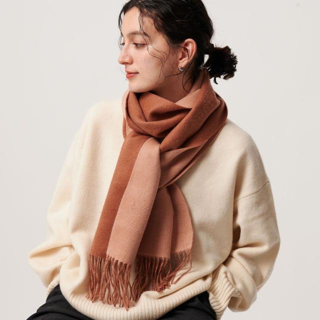 ビューティー＆ユース ユナイテッドアローズ（BEAUTY&YOUTH）/【別注】＜Eds Cashmere＞カシミヤ リバーシブル マフラー