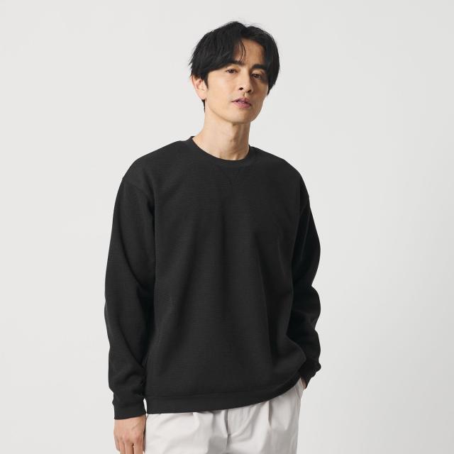 ビューティー＆ユース ユナイテッドアローズ（BEAUTY&YOUTH）/ウェーブ アゼ ボンディング クルーネック スウェット