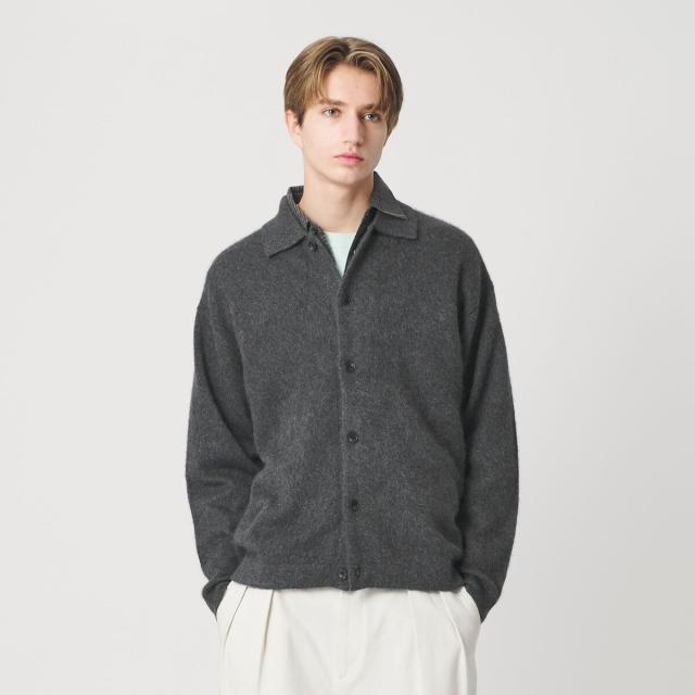 ビューティー＆ユース ユナイテッドアローズ（BEAUTY&YOUTH）/ブラッシュド ヤク ニット ジャケット