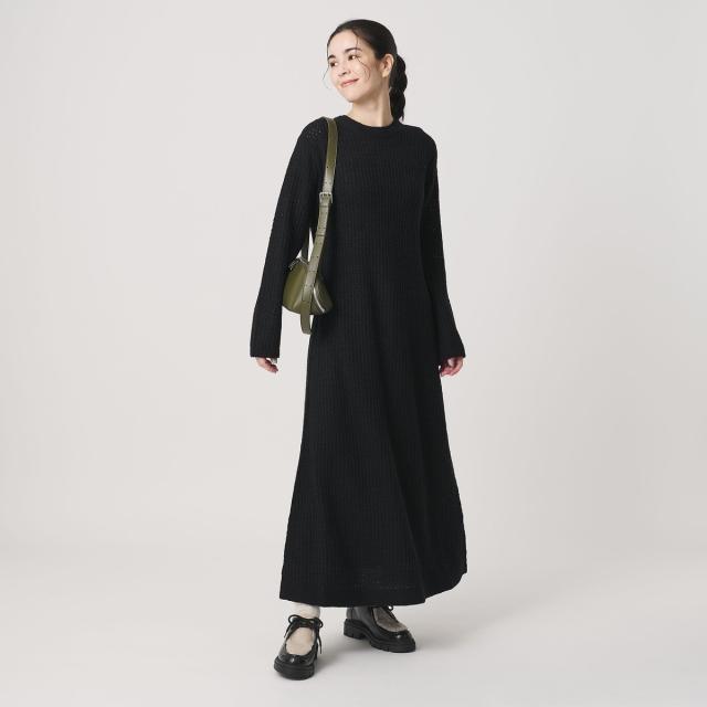 ビューティー＆ユース ユナイテッドアローズ（BEAUTY&YOUTH）/アイレットニットワンピース