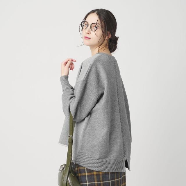 ビューティー＆ユース ユナイテッドアローズ（BEAUTY&YOUTH）/【WEB限定】スウェット×ニット コンビプルオーバー ウォッシャブル