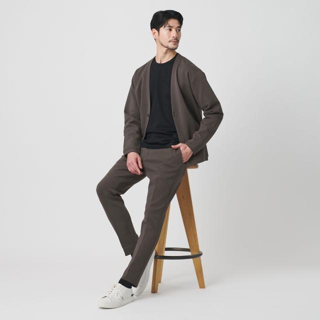 ビューティー＆ユース ユナイテッドアローズ（BEAUTY&YOUTH）/【WEB限定 WARDROBE SMART】ダブルニット ノープリーツ スラックス パン…