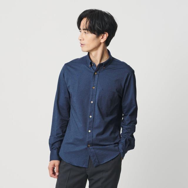 ビューティー＆ユース ユナイテッドアローズ（BEAUTY&YOUTH）/クイック ストレッチ シャンブレー ボタンダウン シャツ SLIM型 吸水速乾_5