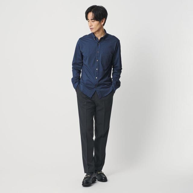 ビューティー＆ユース ユナイテッドアローズ（BEAUTY&YOUTH）/クイック ストレッチ シャンブレー ボタンダウン シャツ SLIM型 吸水速乾_6