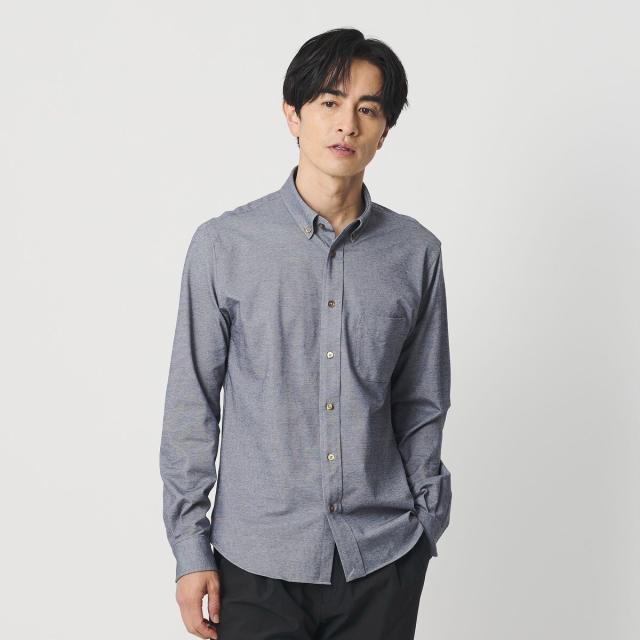 ビューティー＆ユース ユナイテッドアローズ（BEAUTY&YOUTH）/クイック ストレッチ シャンブレー ボタンダウン シャツ SLIM型 吸水速乾_9