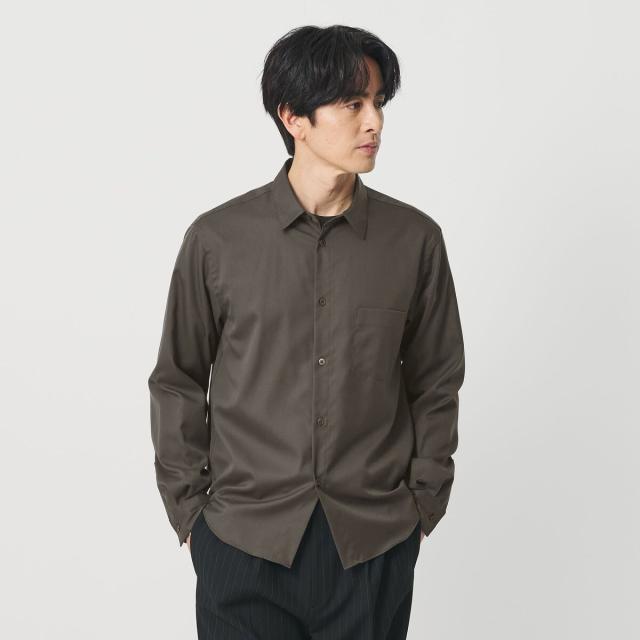 ビューティー＆ユース ユナイテッドアローズ（BEAUTY&YOUTH）/クリア オックスフォード レギュラー シャツ SLIM型 抗菌防臭機能付き_7