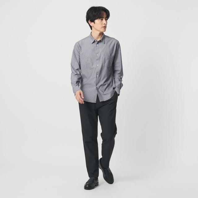 ビューティー＆ユース ユナイテッドアローズ（BEAUTY&YOUTH）/クイック ストレッチ ストライプ レギュラー シャツ SLIM型 吸水速乾機能…_4