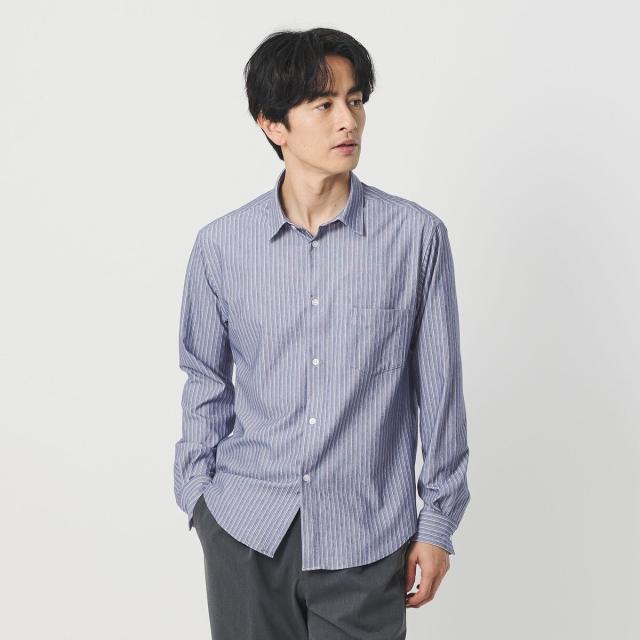 ビューティー＆ユース ユナイテッドアローズ（BEAUTY&YOUTH）/クイック ストレッチ ストライプ レギュラー シャツ SLIM型 吸水速乾機能…_6