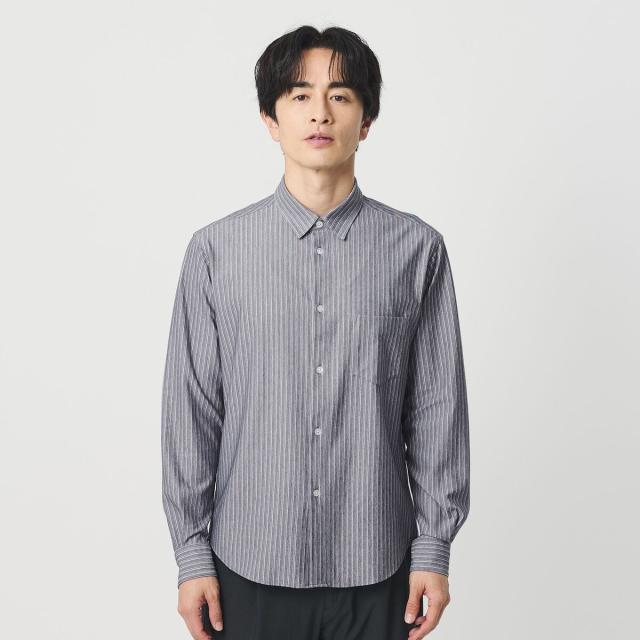 ビューティー＆ユース ユナイテッドアローズ（BEAUTY&YOUTH）/クイック ストレッチ ストライプ レギュラー シャツ SLIM型 吸水速乾機能…_7