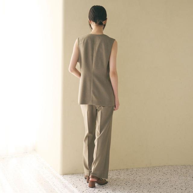 ビューティー＆ユース ユナイテッドアローズ（BEAUTY&YOUTH）/【WEB限定 Wardrobe DAILY MINIMAL】メランジ ペプラムベスト ウォッシャ…_7