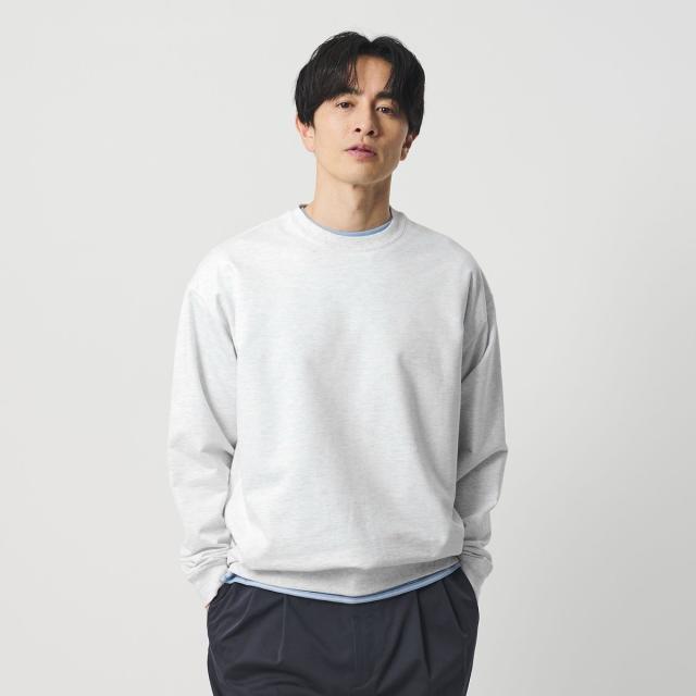 ビューティー＆ユース ユナイテッドアローズ（BEAUTY&amp;YOUTH）/金政メリヤス 36G クルーネック スウェット −MADE IN JAPAN−_2