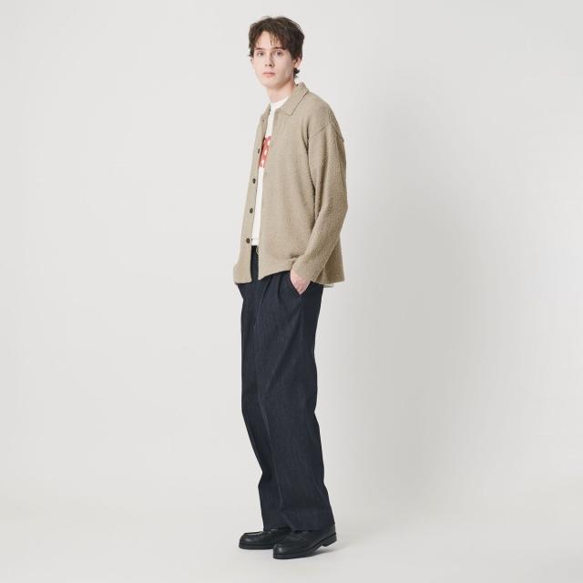 ビューティー＆ユース ユナイテッドアローズ（BEAUTY&YOUTH）/ツイスト コットン ニットシャツ