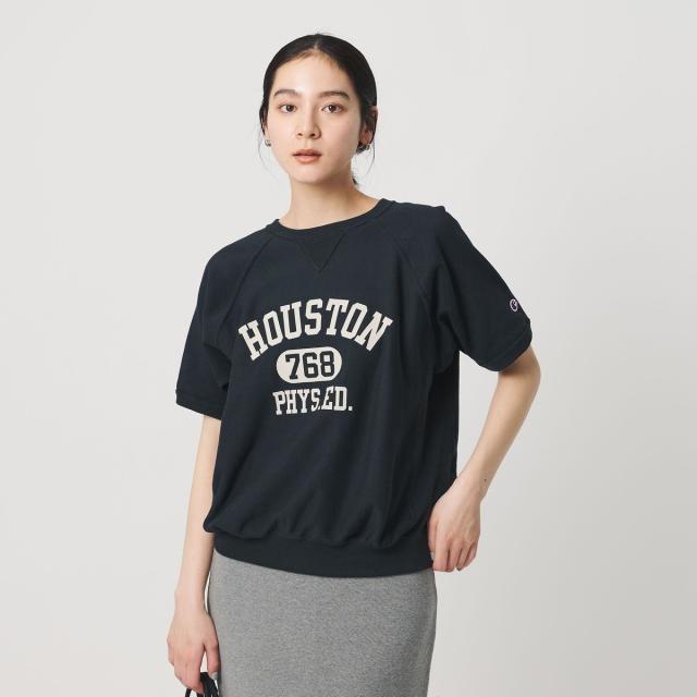 ビューティー＆ユース ユナイテッドアローズ（BEAUTY&amp;YOUTH）/【別注】＜Champion＞ロゴスウェット ショートスリーブ プルオーバー