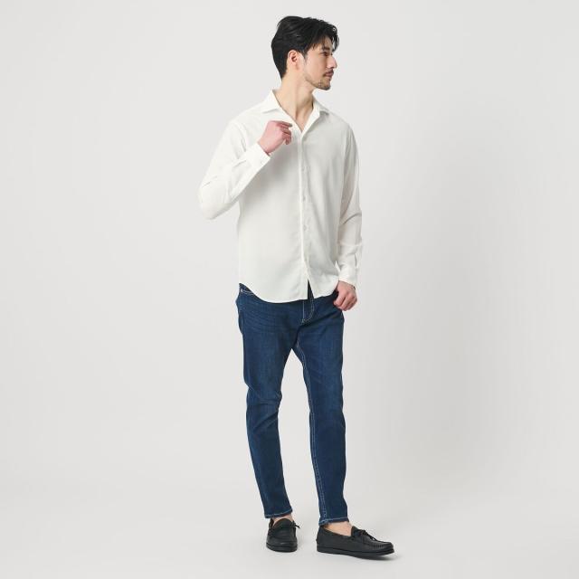 ビューティー＆ユース ユナイテッドアローズ（BEAUTY&YOUTH）/【WEB限定 WARDROBE SMART】リネンライク ワイドカラー スキッパー シャツ_13
